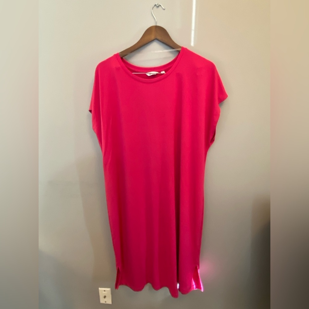 Stylish  Fuchsia  summer dress 3x
